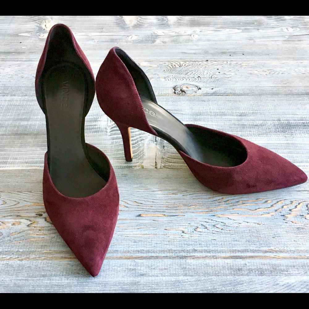 Vince Celeste D’Orsay Suede Pumps size 11.